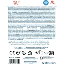 Clementoni Sonajero Dulce Gatita