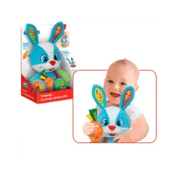 Clementoni Valentín El Conejo Parlanchín Peluche Interactivo