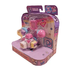 Clickeez Deluxe Keychain – Llavero coleccionable con teclas y charms Bizak