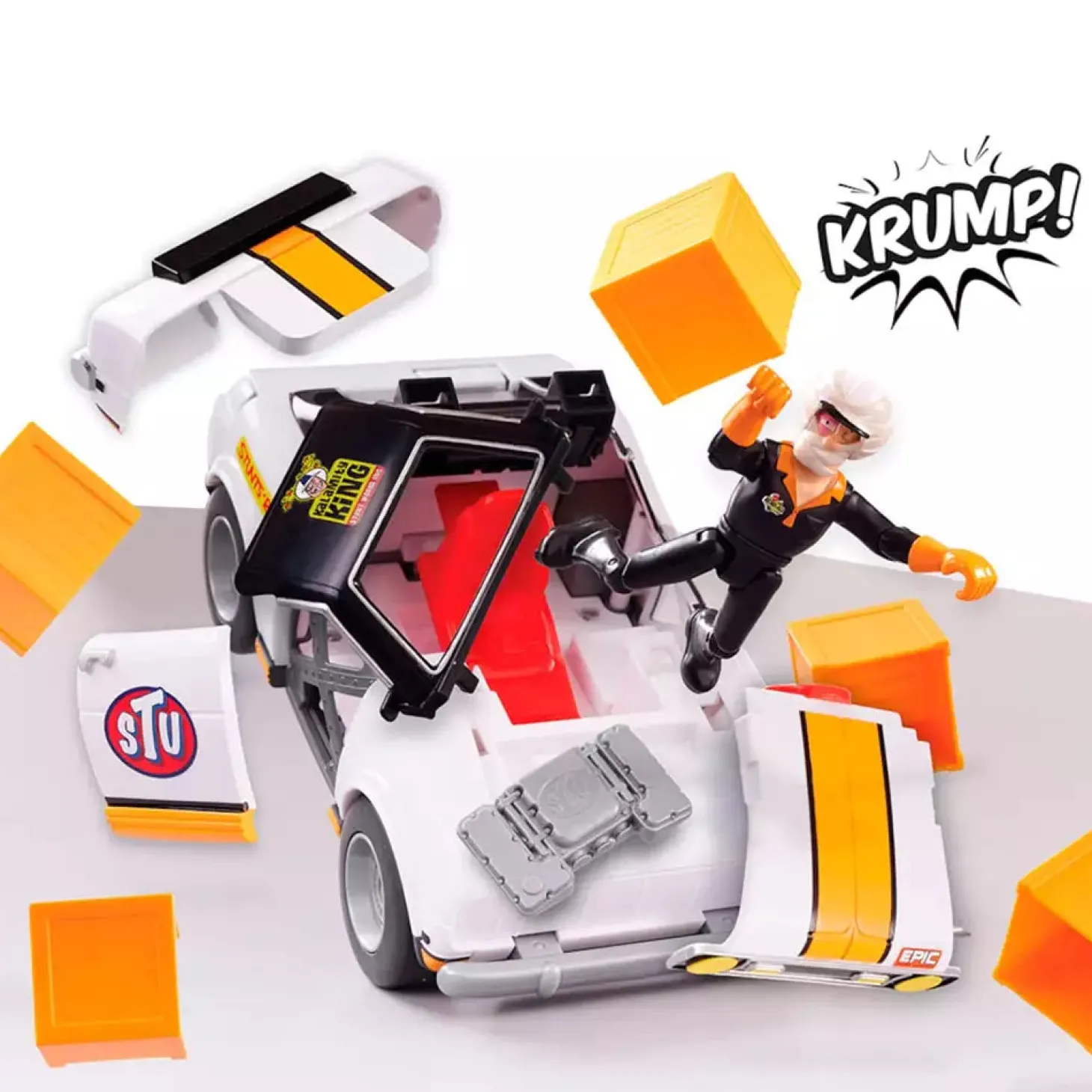 Coche Acrobático Race Ace – Stuntman Stu Bandai