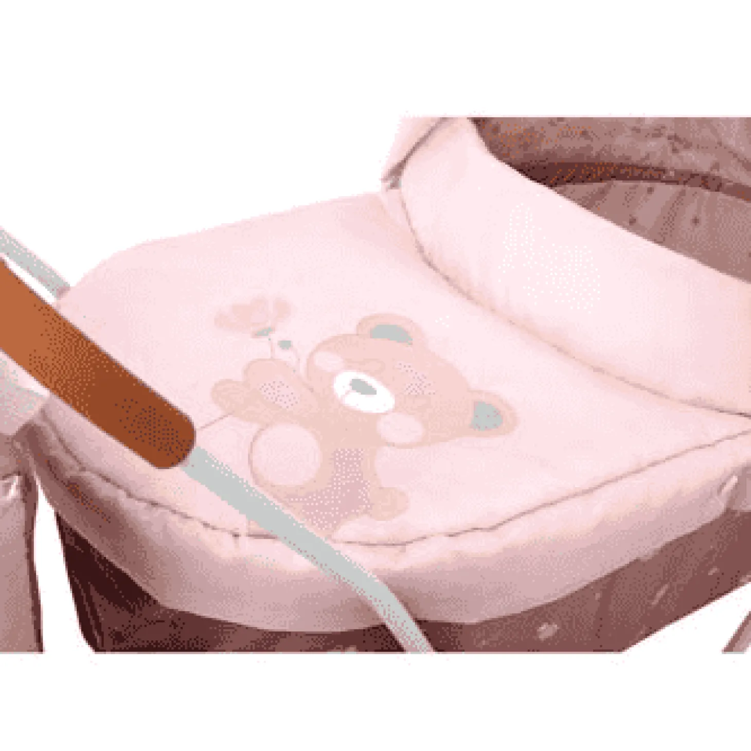 Coche Capota Bear con Bolso Muñecas Arias