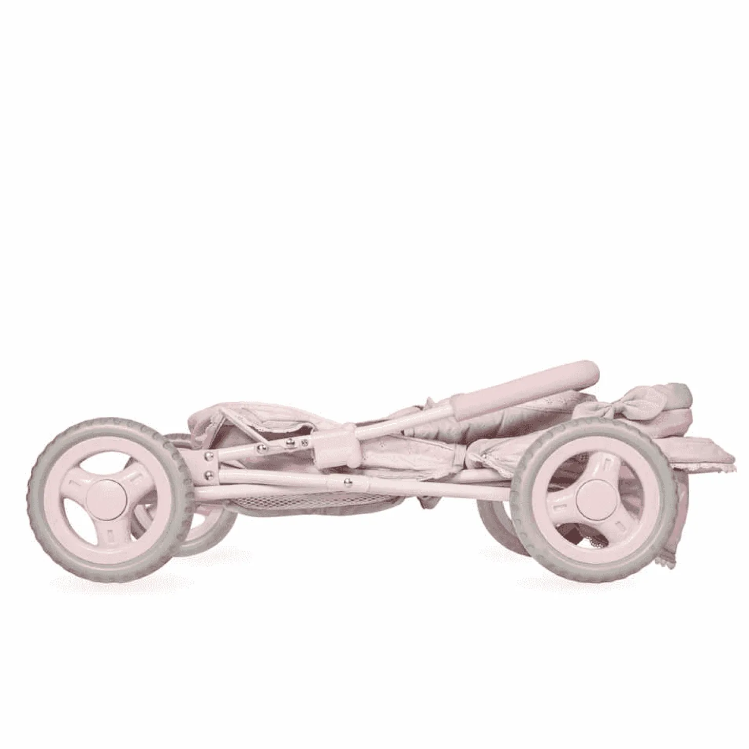 Coche de Muñecas Plegable con Sombrilla y Bolso De cuevas