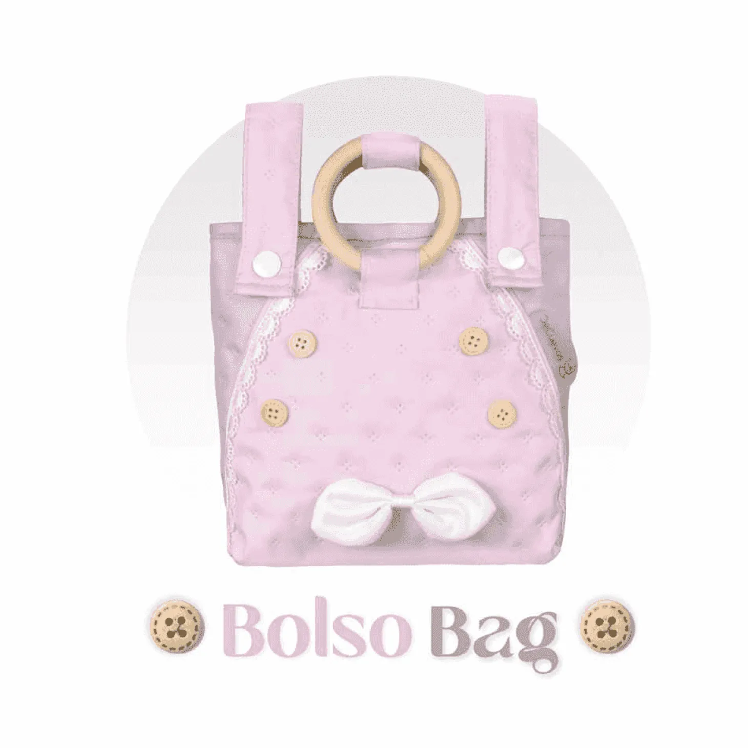 Coche de Muñecas Plegable con Sombrilla y Bolso De cuevas