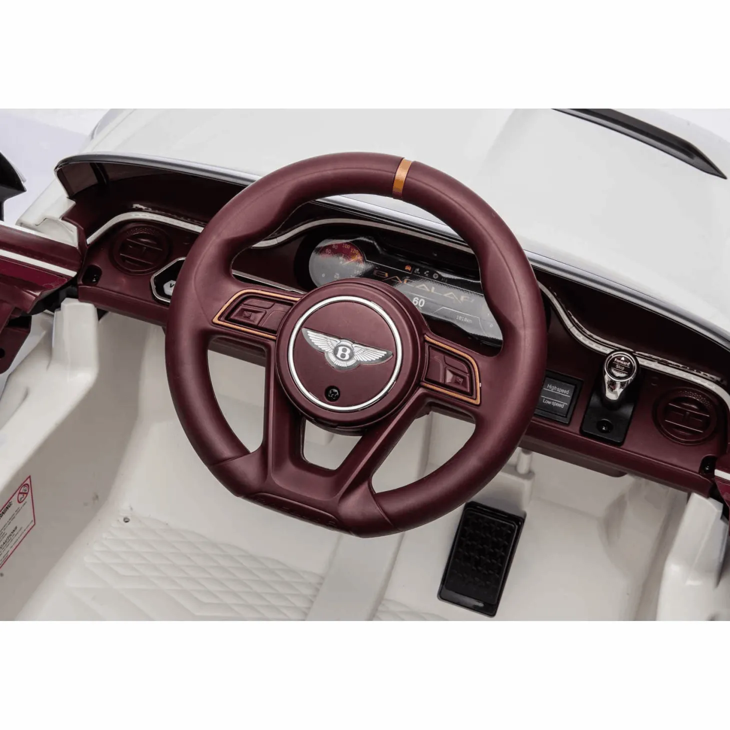 Coche Eléctrico Bentley 12V para Niños con Control Remoto