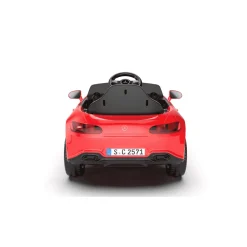 Coche eléctrico Mercedes infantil 12V – Rojo o Rosa con mando y batería recargable (3+)