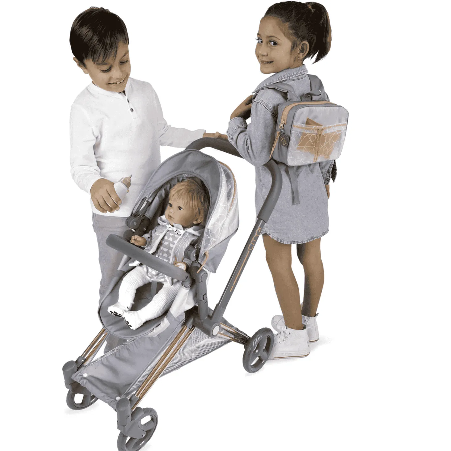 Coche Muñeca 3 X 1 Plegable De Cuevas Toys