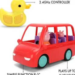 Coche RC Peppa Pig – Coche familiar teledirigido