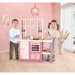 Cocina Loft Rosa Interactiva Smoby