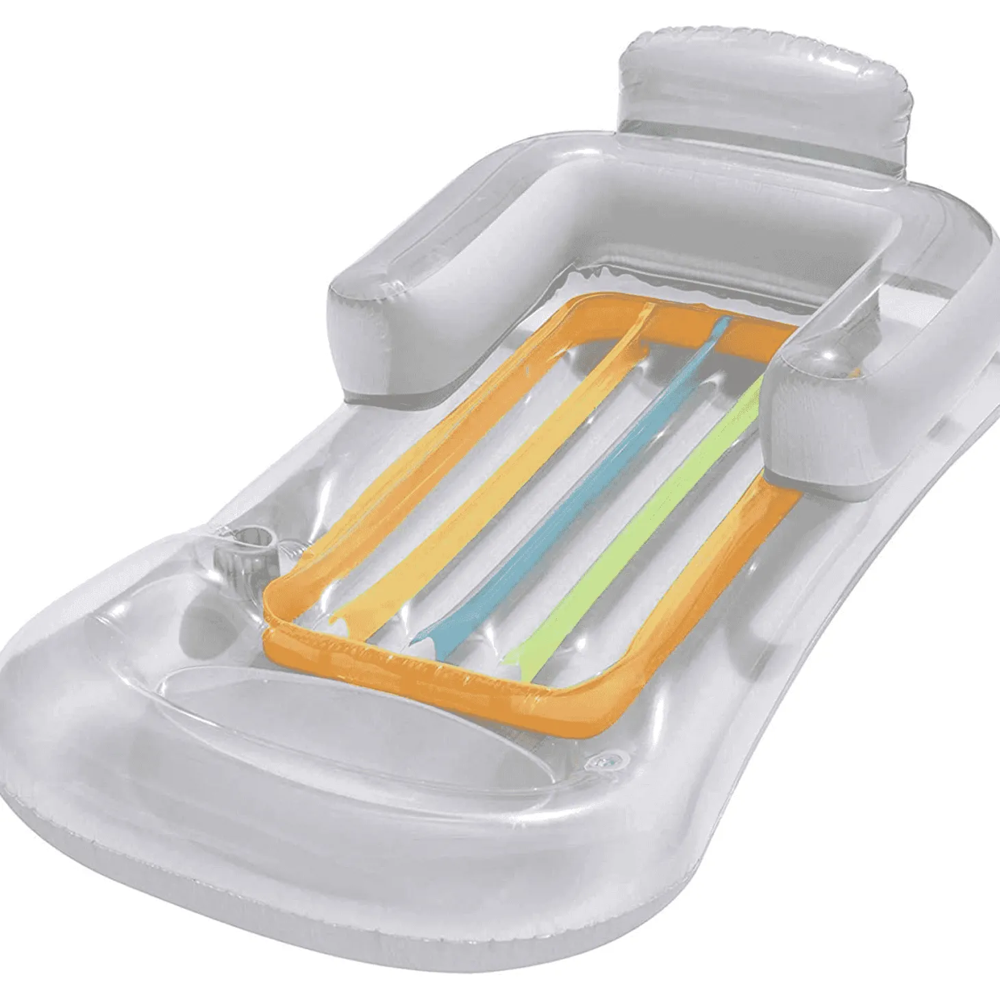 Colchoneta Tumbona Flotante Piscina 150x76 cm