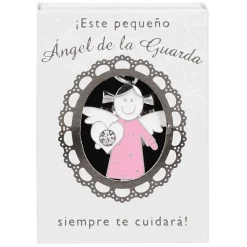 Colgante Ángel De Guardia en Caja Pequeña