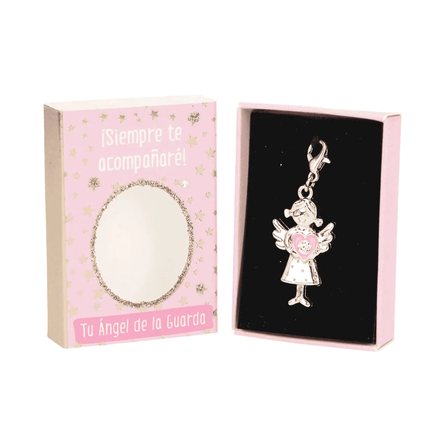 Colgante Ángel De Guardia en Caja Pequeña