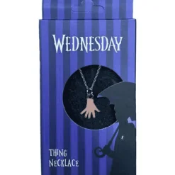 Collar Mano-Cosa Miércoles Addams - Diseño Exclusivo