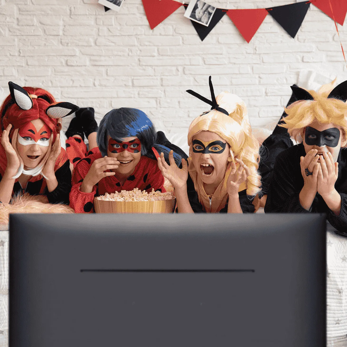 Complemento de disfraz Ladybug color negro