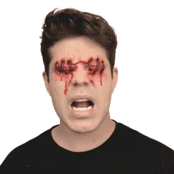 Complemento de disfraz Ojos cosidos