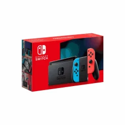 Consola Nintendo Switch Azul y Rojo Neón