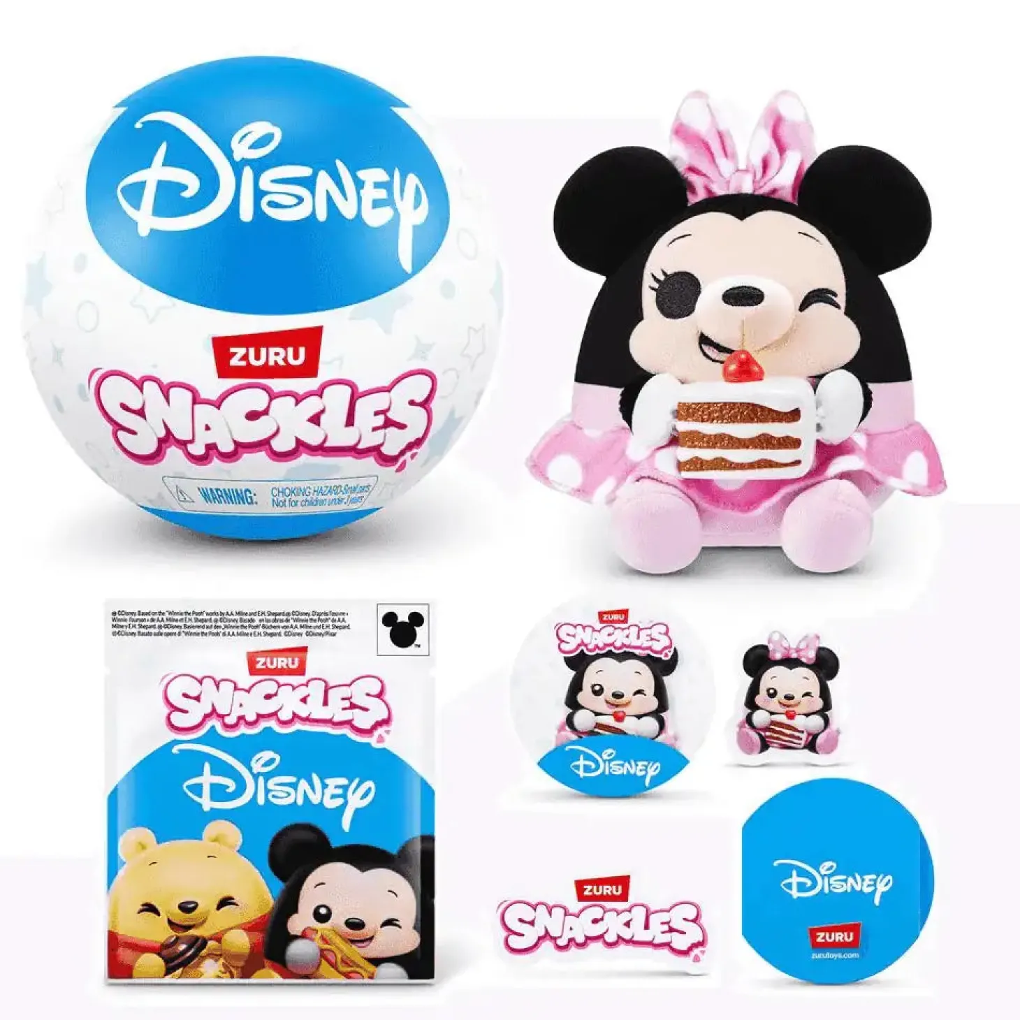 Cápsula Sorpresa Disney Snackles 13 cm
