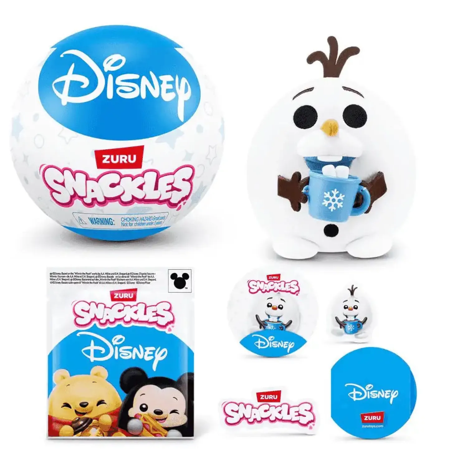 Cápsula Sorpresa Disney Snackles 13 cm