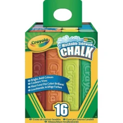 Crayola 16 Maxi Tizas de Suelo Lavables