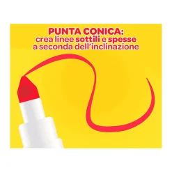 Crayola 50 Rotuladores Super Punta Lavables