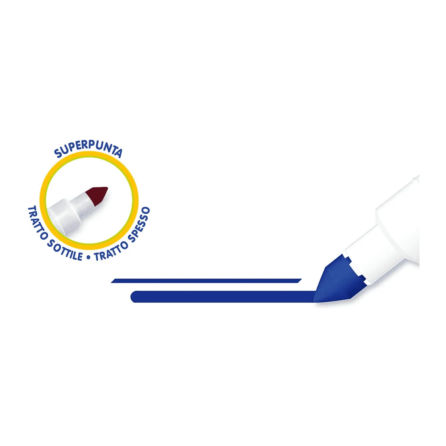 Crayola 50 Rotuladores Super Punta Lavables