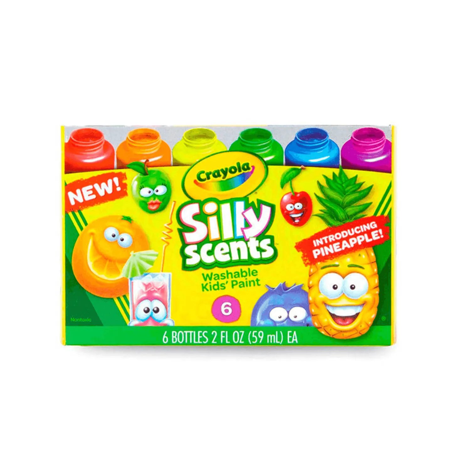 Crayola 6 Témperas Lavables Los Olorosos