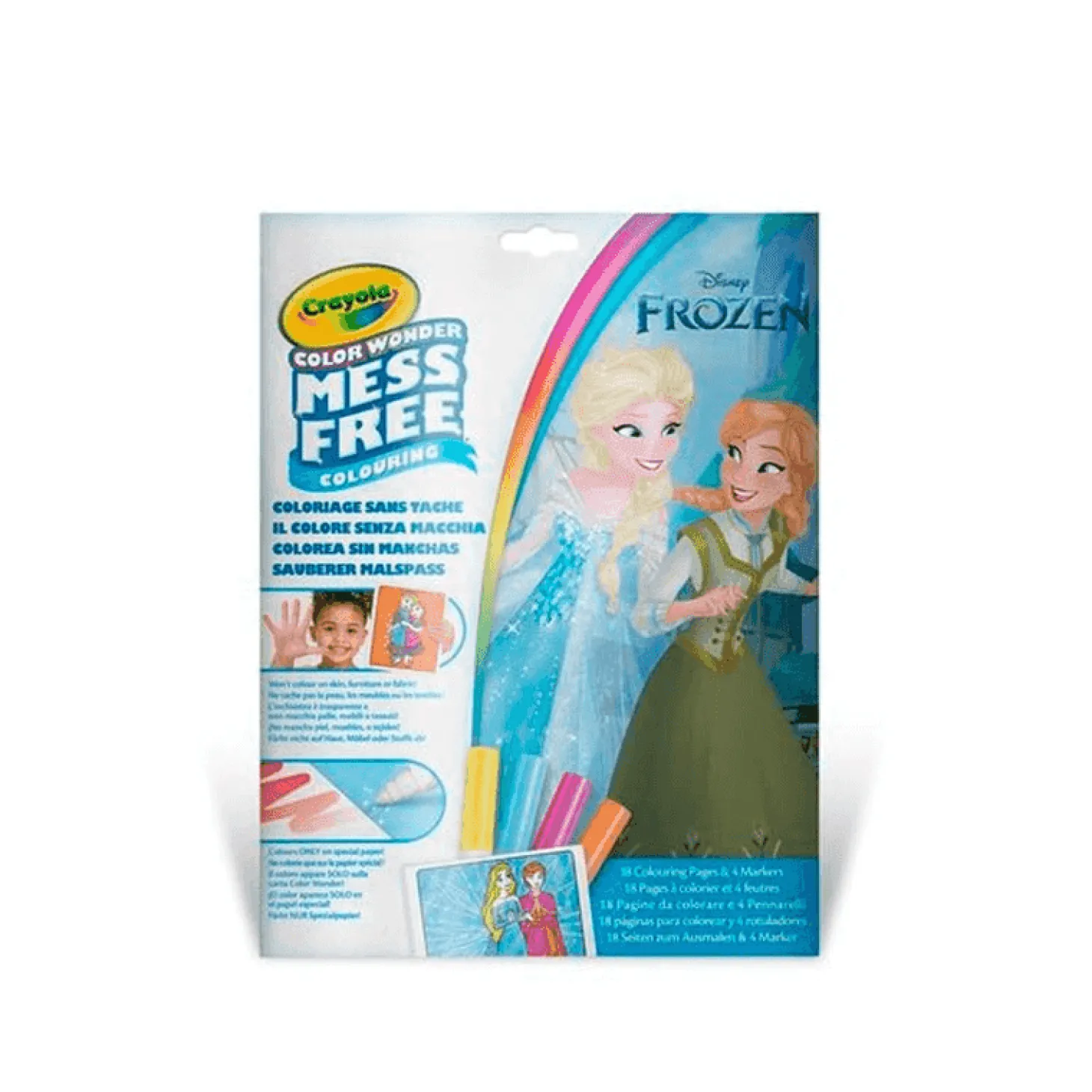 Crayola Color Wonder Frozen - Colorea sin manchas