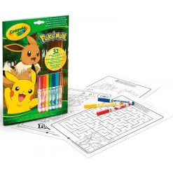 Crayola Libro Actividades Pokémon
