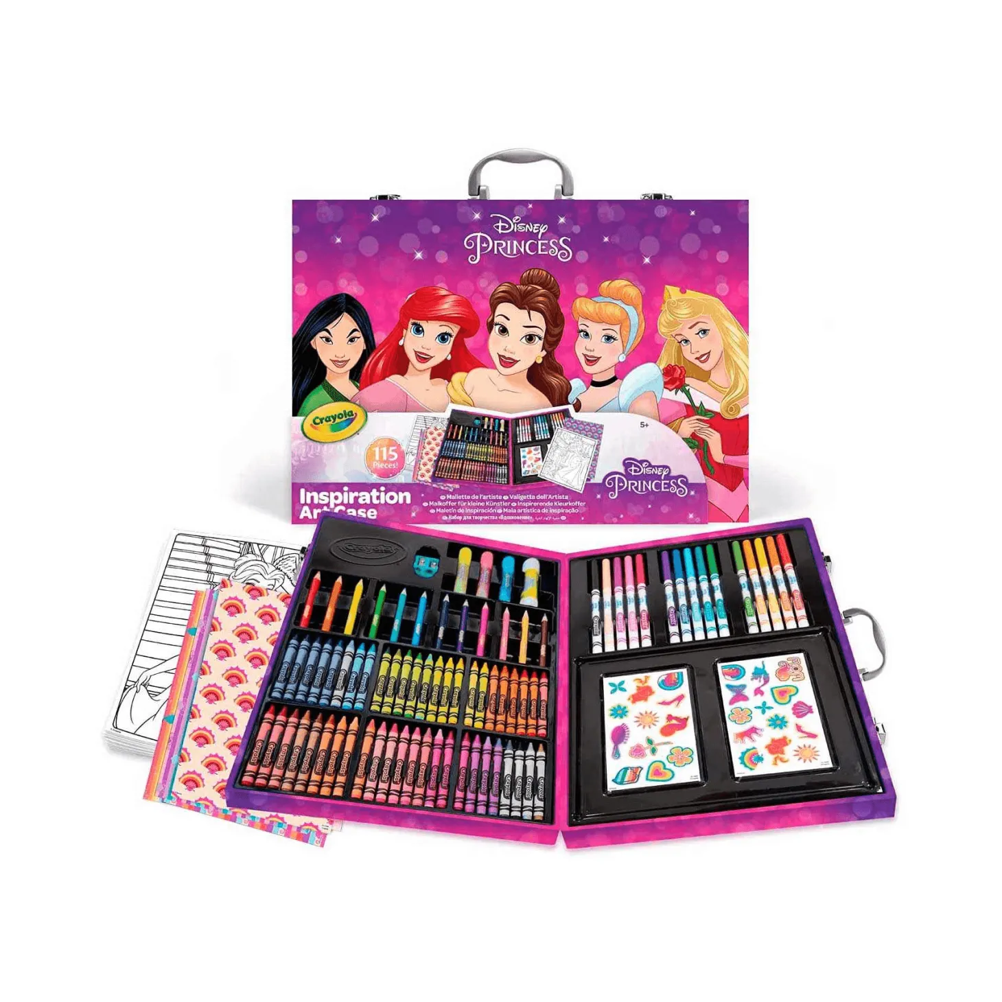 Crayola Maletín del Artista de Princesas Disney