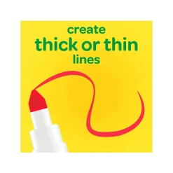 Crayola Set de 100 Rotuladores Super Lavables