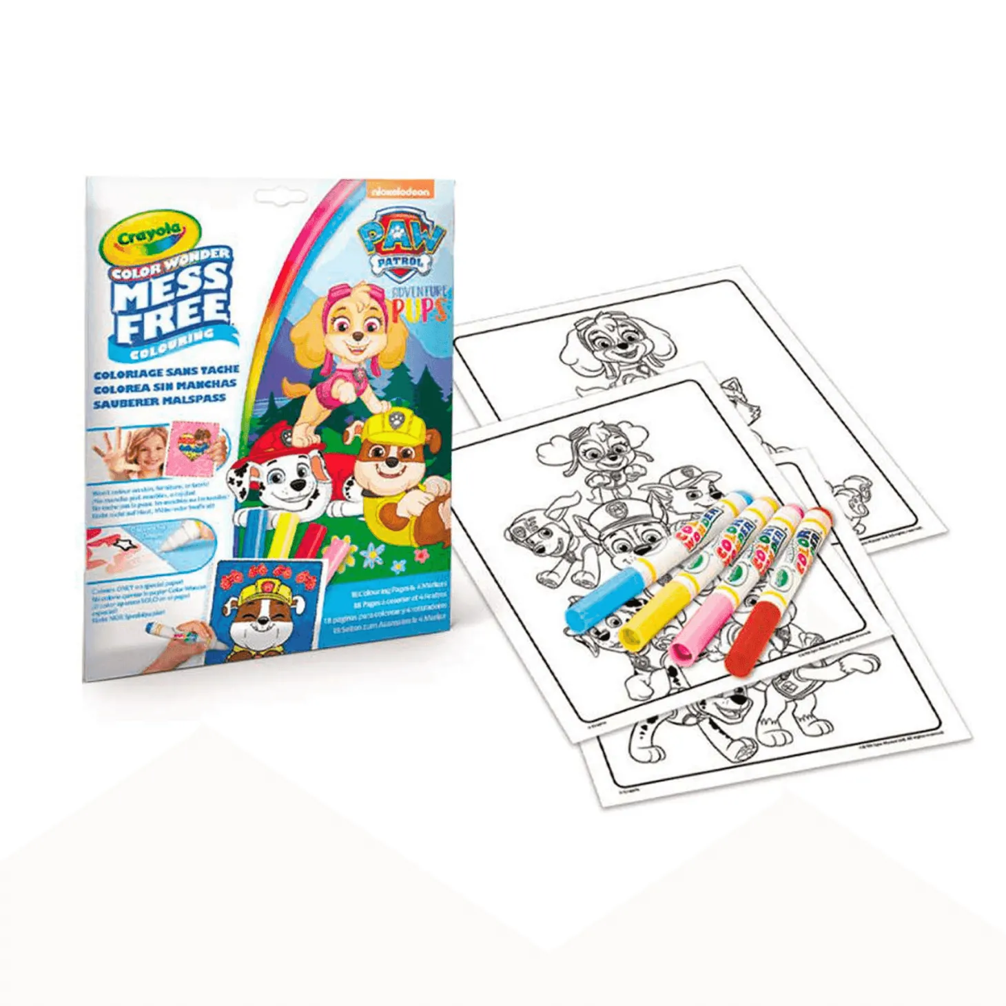 Crayola Wonder Colorea sin Manchas Paw Patrol