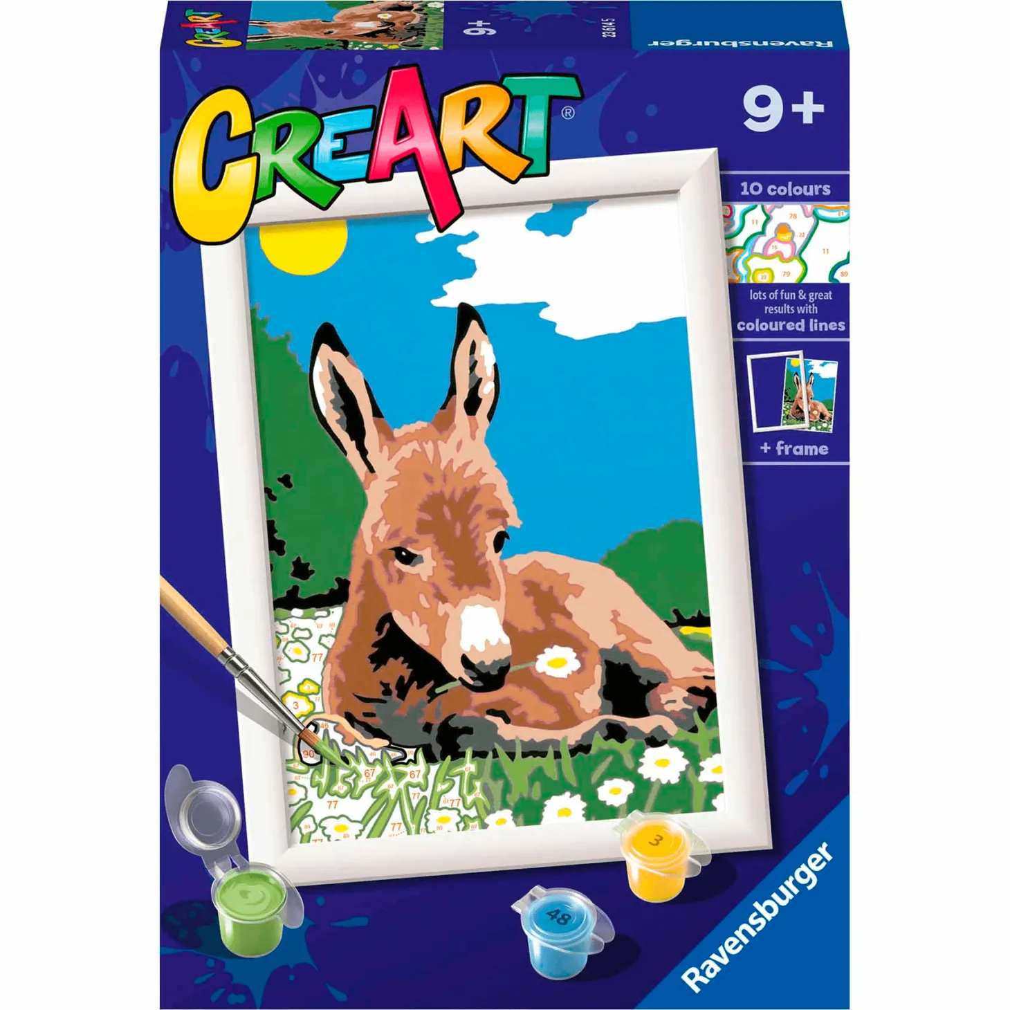 Creart Serie E Classic Burro Juego Creativo Pintura