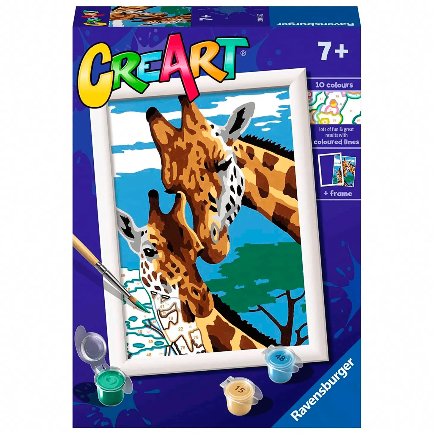 Creart Serie E Classic Jirafa Juego Creativo Pintura