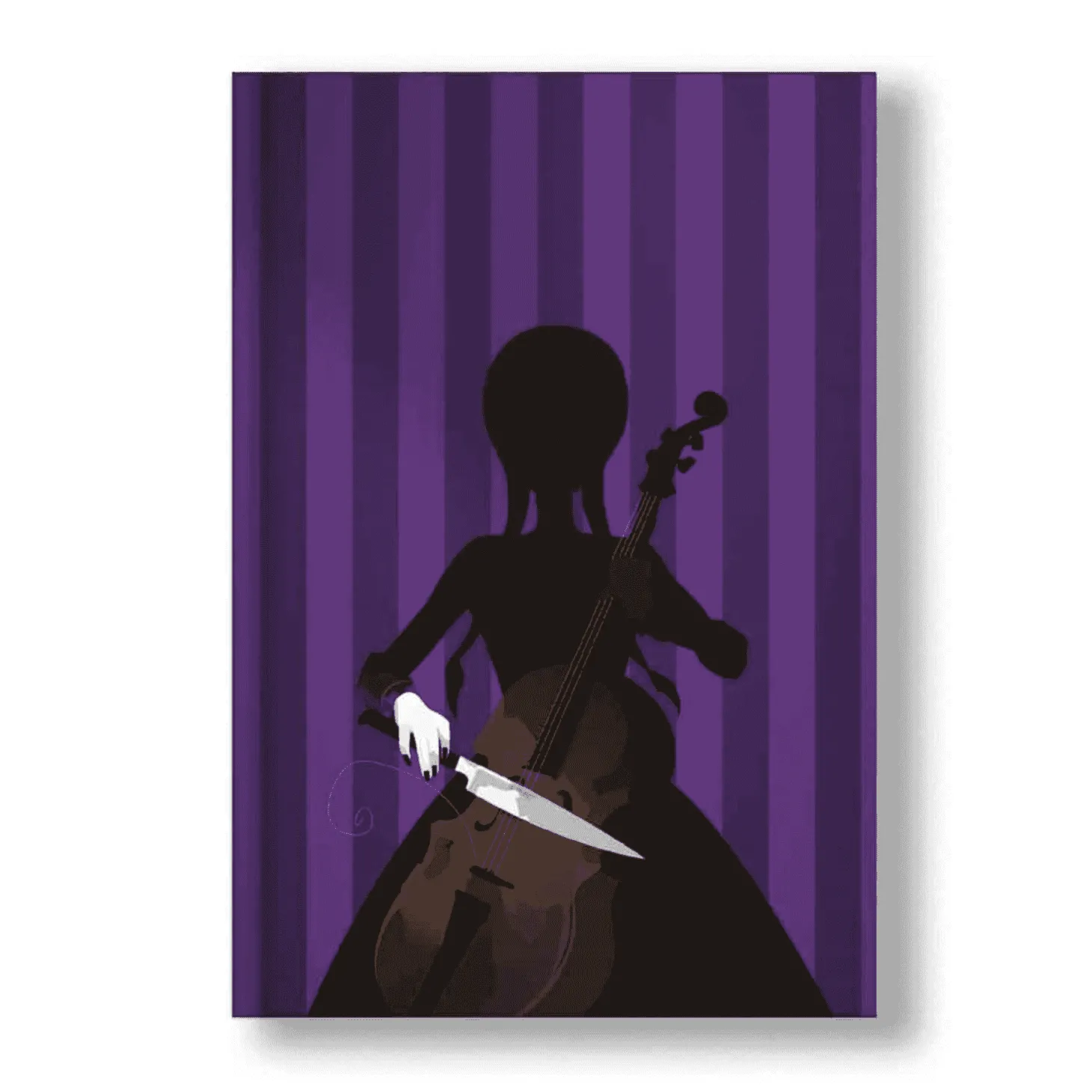 Cuaderno A5 Miércoles Addams - Diseño Nevermore