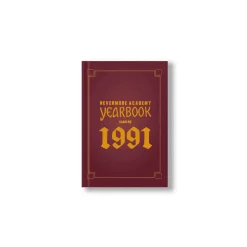 Cuaderno A5 Nevermore Academy 1991 – Producto Oficial de la Serie 'Wednesday' de Netflix