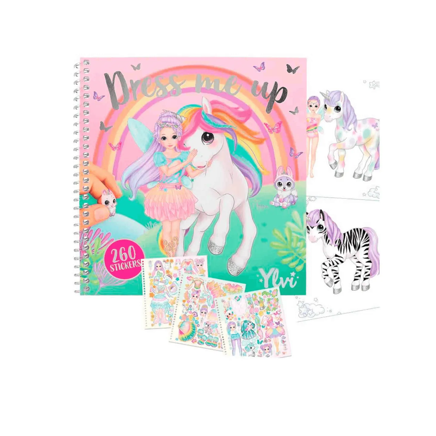 Cuaderno con calcomanías Ylvi Dress me up
