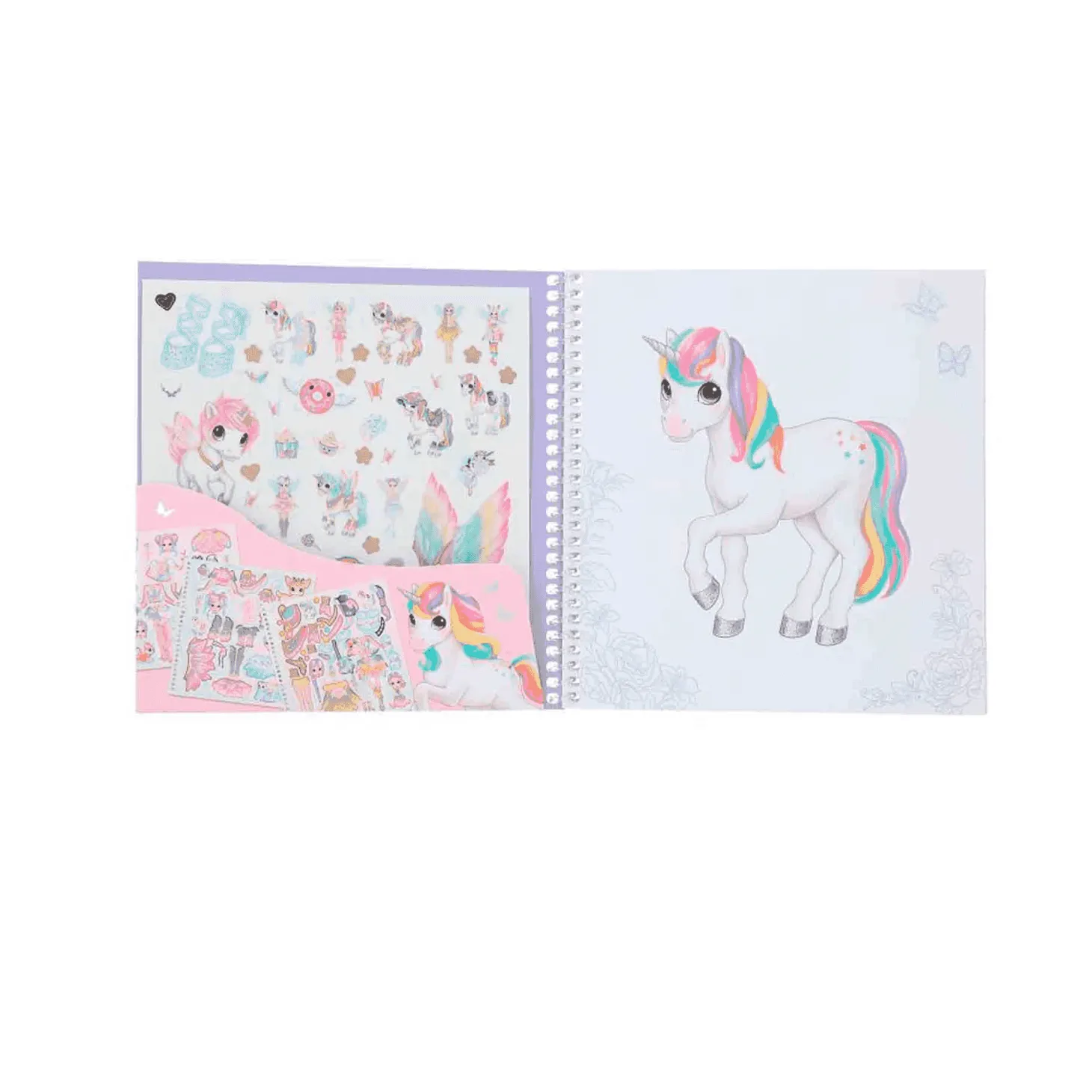 Cuaderno con calcomanías Ylvi Dress me up