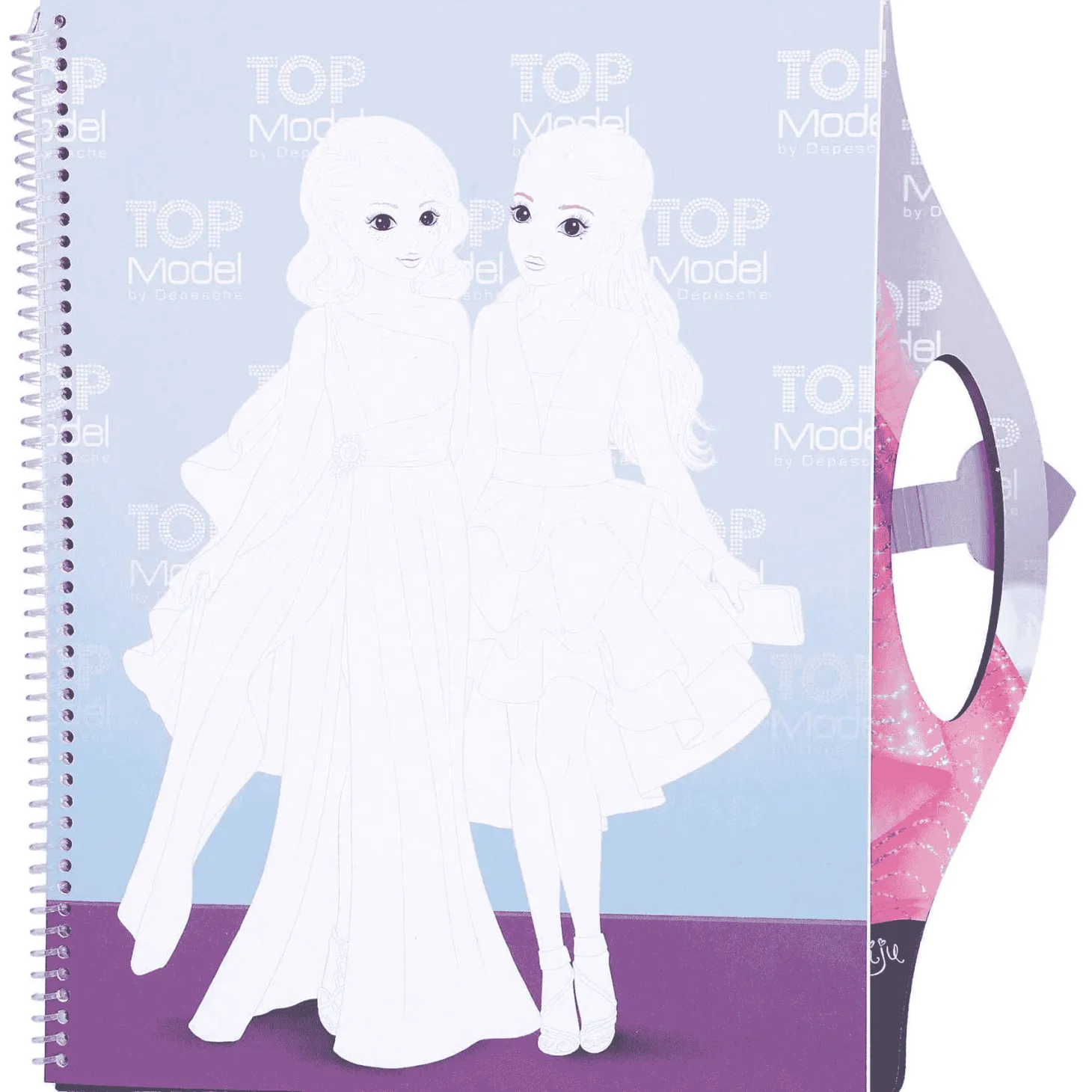 Cuaderno para Colorear Create your Glamour Special