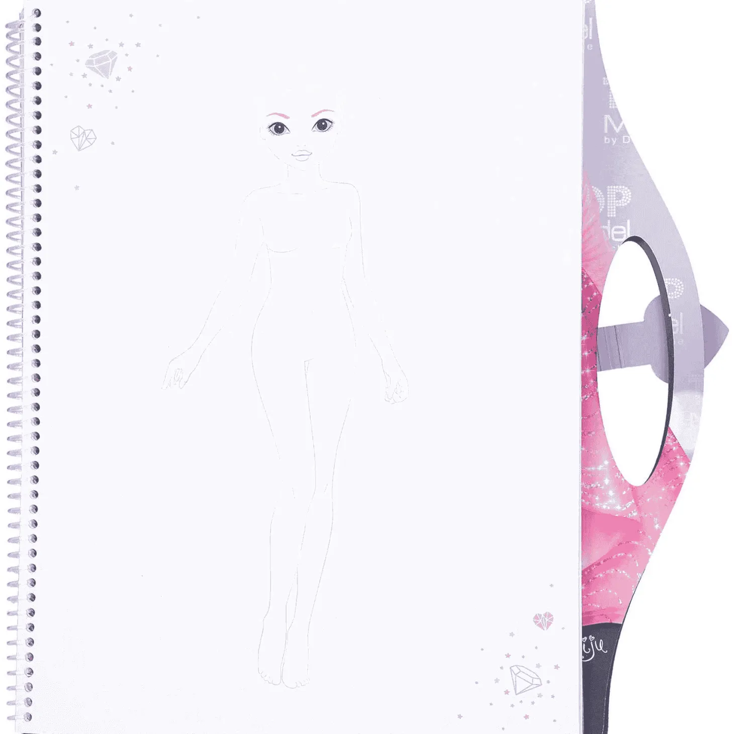 Cuaderno para Colorear Create your Glamour Special