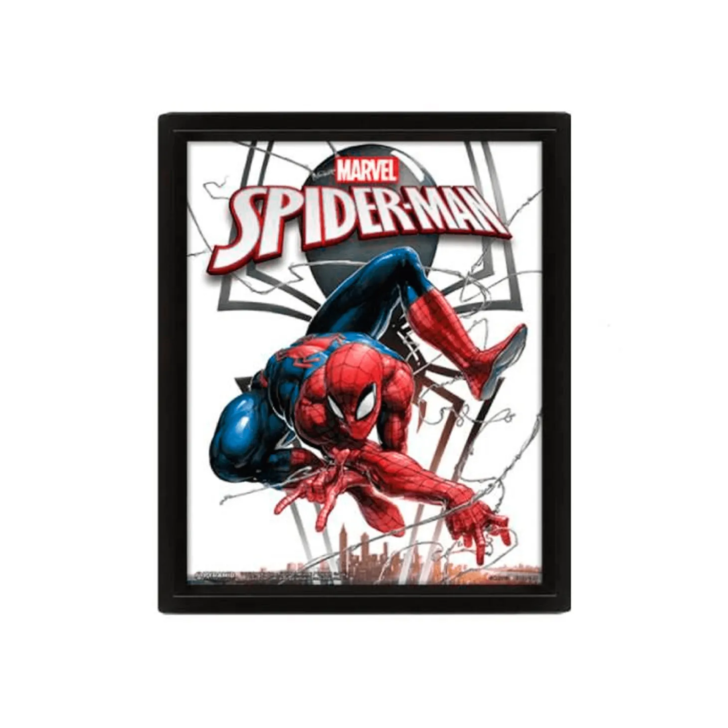 Cuadro 3D Marvel: Spider-Man y Venom
