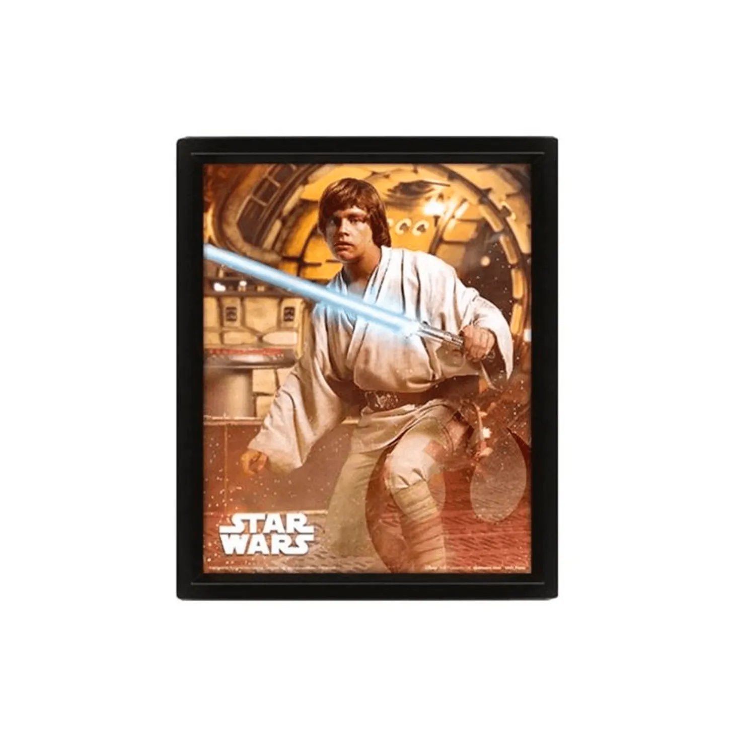 Cuadro 3D Star Wars: Vader vs Skywalker