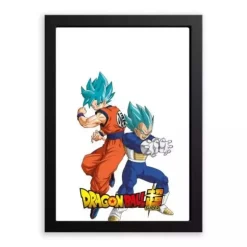 Cuadro LED Dragon Ball Super con luz – 28x20 cm