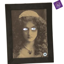 Cuadro mujer Con movimiento y luz para disfraz