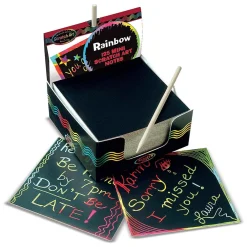 Cubo de Mini Notas Arcorisi Scratch Art