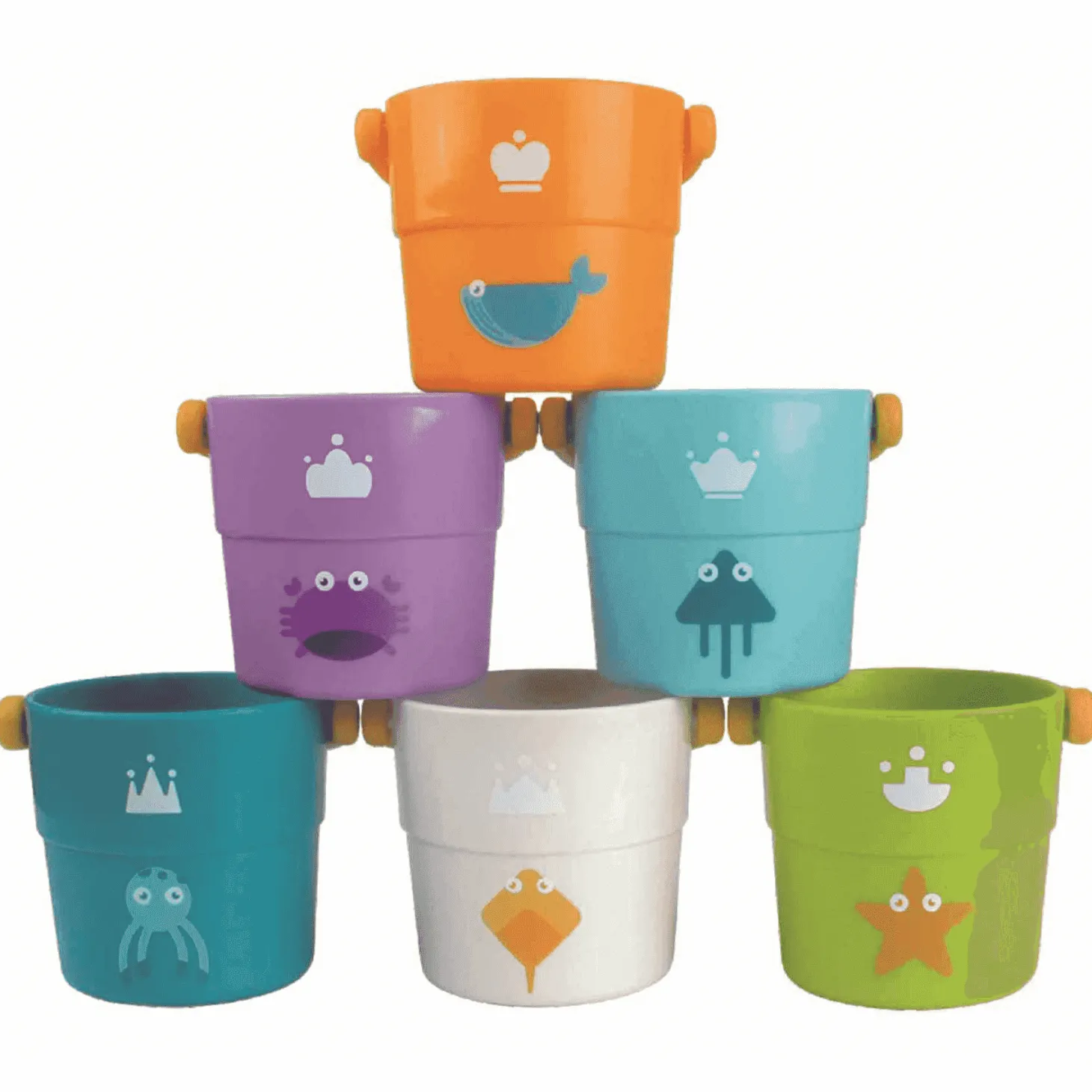 Cubos al Agua Juguete Infantil para el Baño