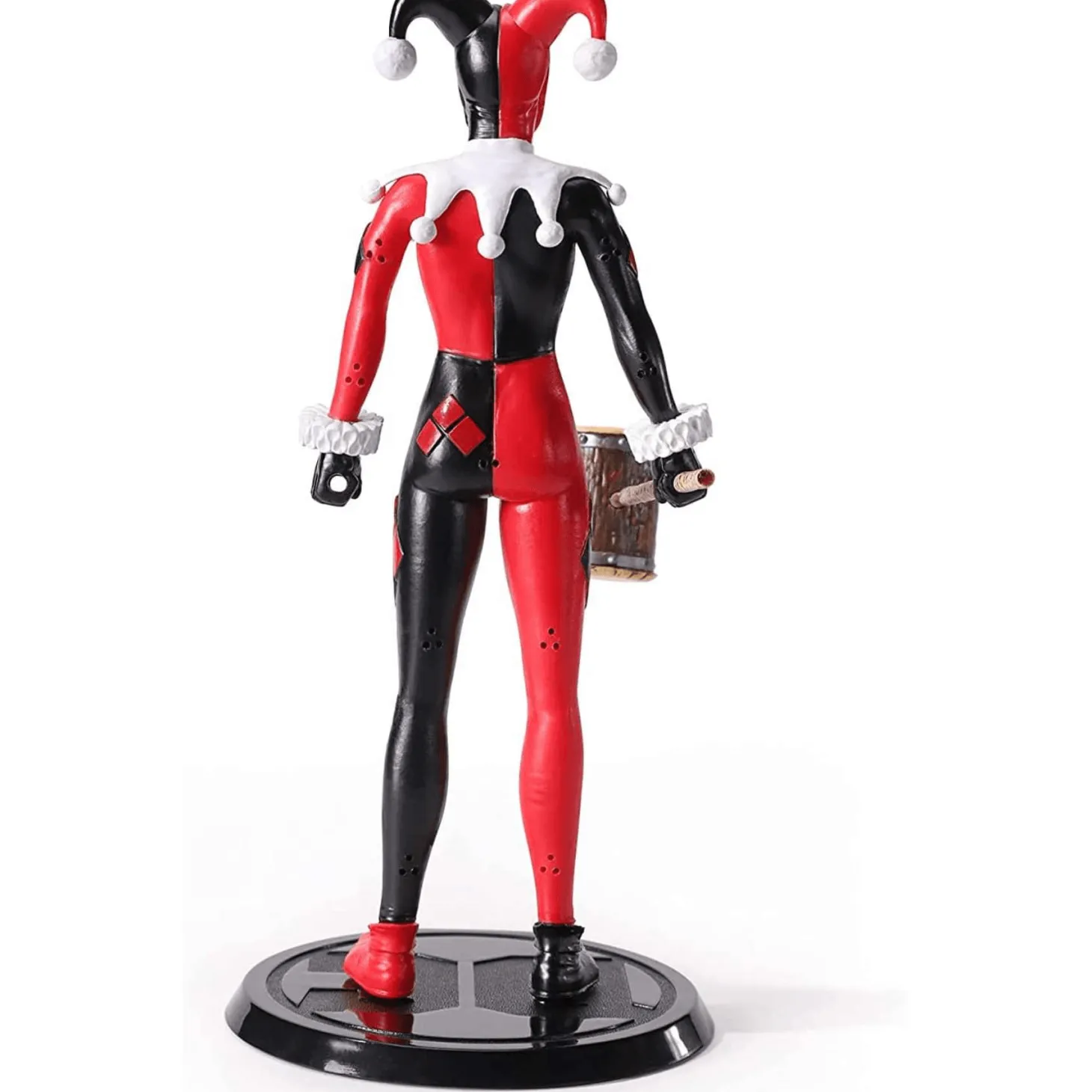 DC Comics Figura Bendyfig Harley Quinn Jester Outfit 19 cm