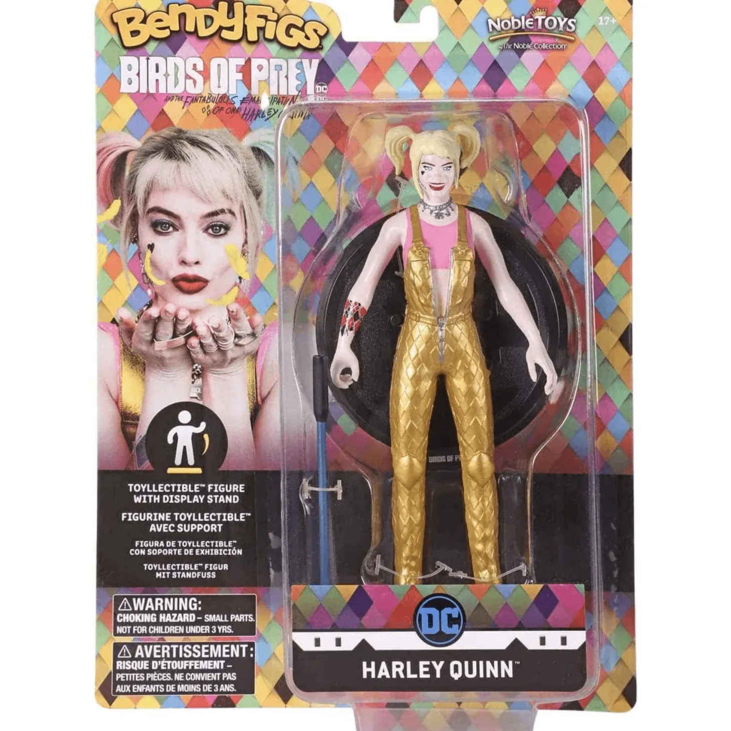 DC Comics Figura Bendyfig Harley Quinn 17 cm