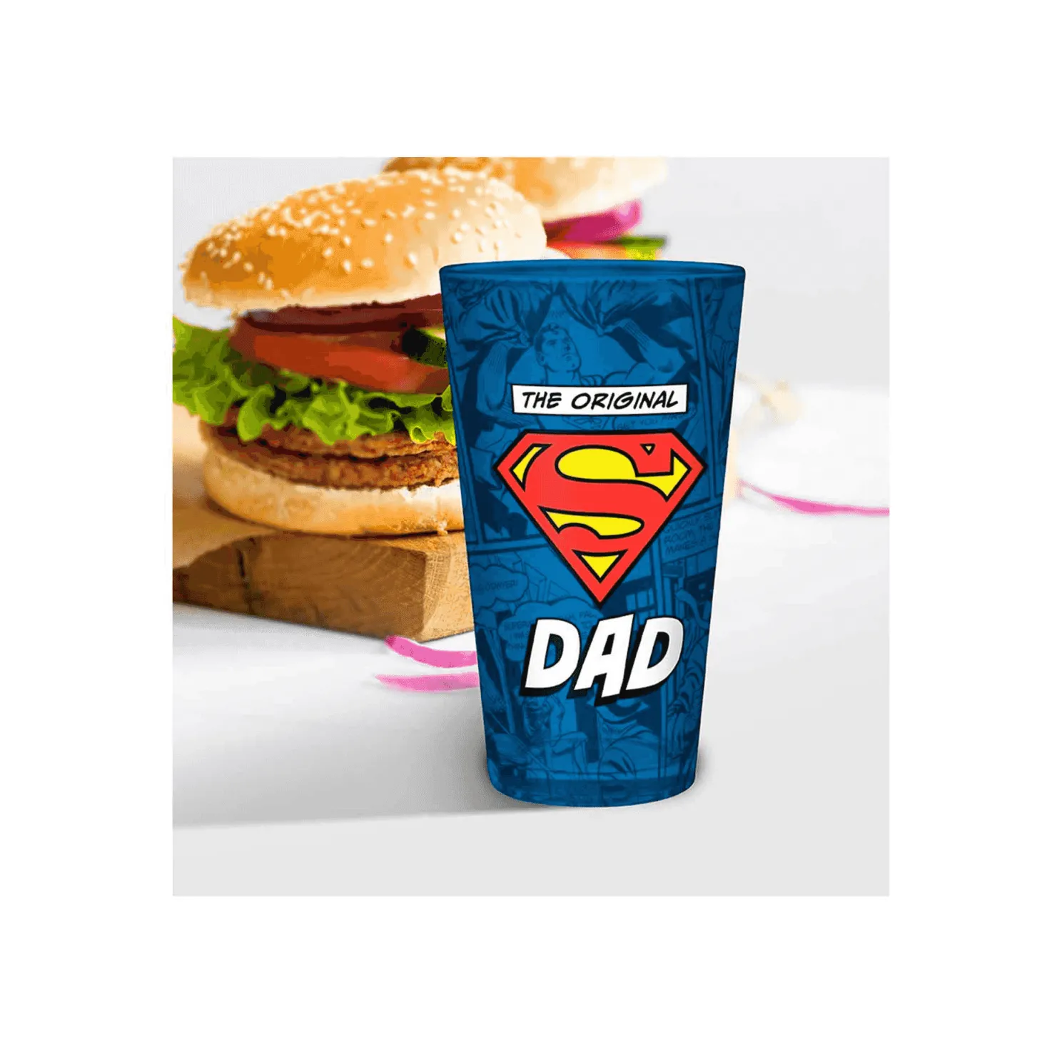 Dc comics vaso xxl 400 ml el papá S original