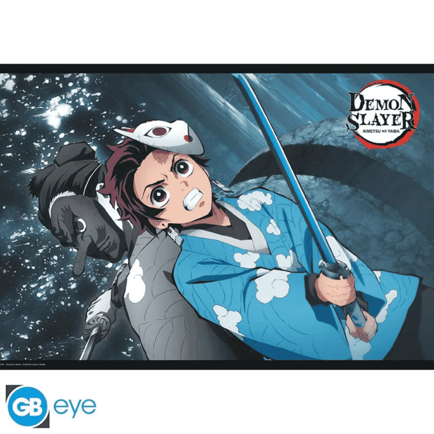 Demon Slayer Póster Tanjiro y Urukodaki 91,5 x 61