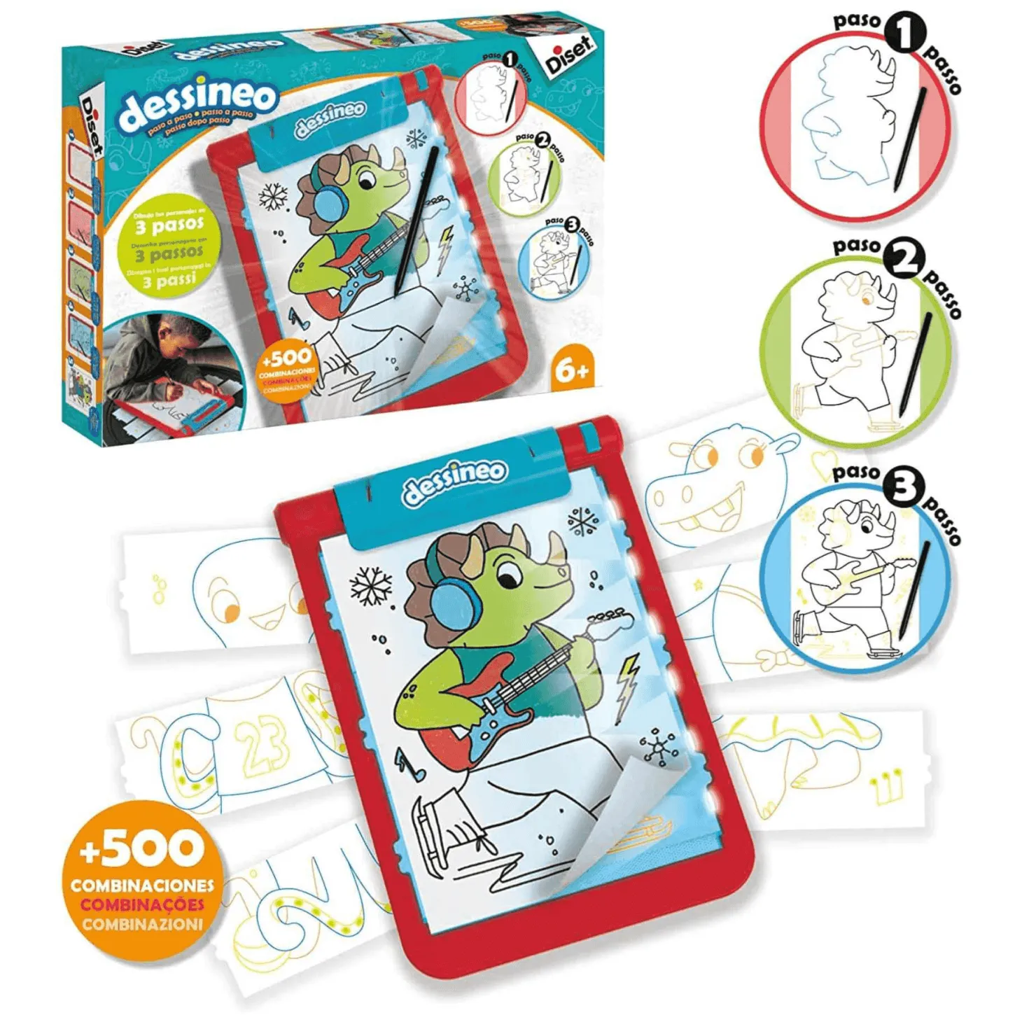 Dessineo Personajes Juguete para aprender a dibujar