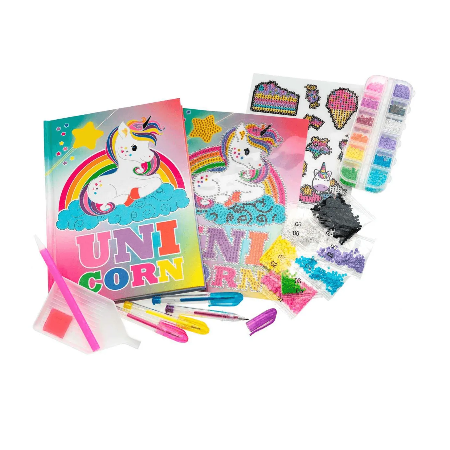 Diamantiny Diario Unicornio Para Decorar